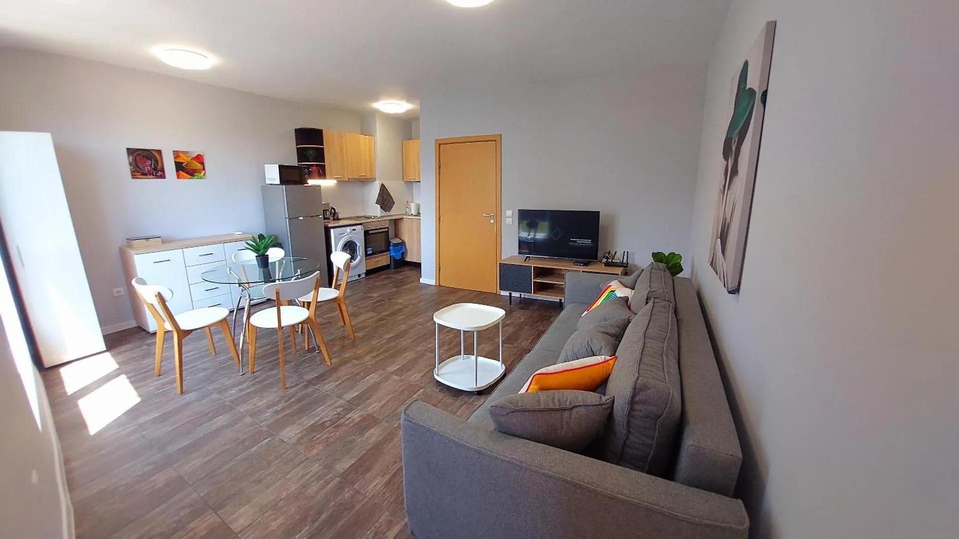 Maxim White Sofia Student City 1Bdr Apartment