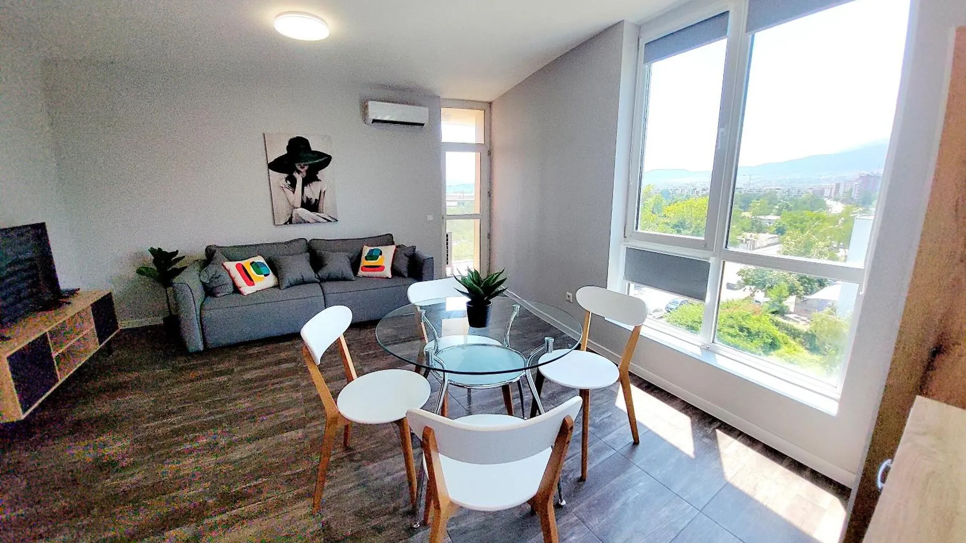 Maxim White Sofia Student City 1Bdr Apartment
